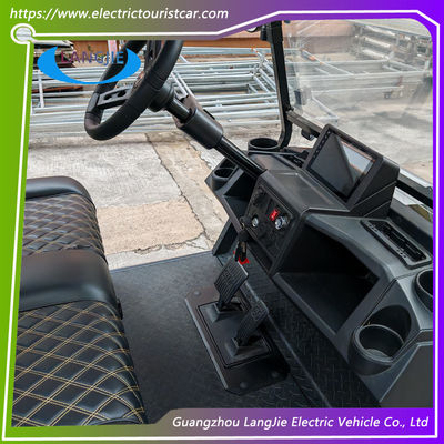 2 Seater Electric Car AC Motor Club Mobil Kereta dengan 2pcs Rear View Mirror Untuk Resort