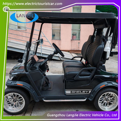 2 Seater Electric Car AC Motor Club Mobil Kereta dengan 2pcs Rear View Mirror Untuk Resort