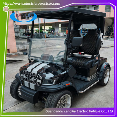 2 Seater Electric Golf Club Cart 48V Club Car Golf Buggy Controller Untuk Hotel Reasort
