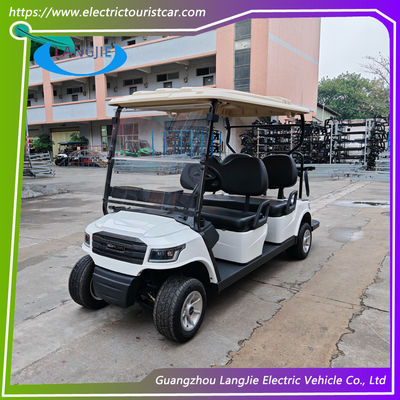 Electric Golf Club Cart Dengan AC Motor Club Golf Carts 48 Volt Club Car Untuk Bandara