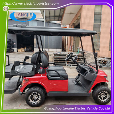 4 Seater Electric Car AC Motor Low Speed Electric Vehicles Untuk Mobil Resort