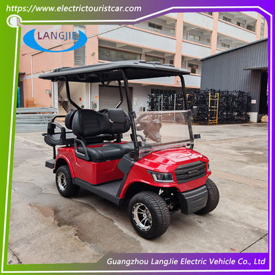 Harga yang bagus Kendaraan penumpang listrik 4 orang dengan AC Motor Zero Pollution Customized Color Park Bandara on line