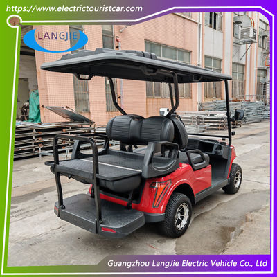 4 Wheel Electric Golf Cart AC Motor Electric Car Tour Untuk Penyewaan Mobil Wisata