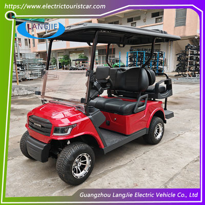 4 Wheel Electric Golf Cart AC Motor Electric Car Tour Untuk Penyewaan Mobil Wisata