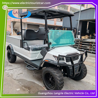 AC Controller Electric Utility Carts Dry Battery Powered Utility Vehicles Untuk Parkir