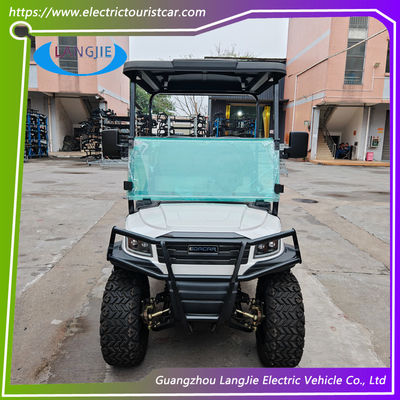 Harga yang bagus 48V Motor Electric Utility Golf Cart 2 Orang Electric Baggage Cart Dengan Kargo Untuk Hotel on line