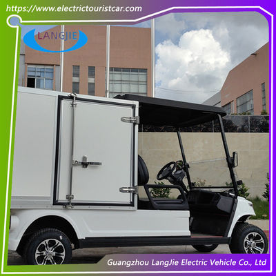 Kendaraan Pengiriman Listrik 2 Kursi AC Motor 48V Bandara Electric Cart Untuk Parkir
