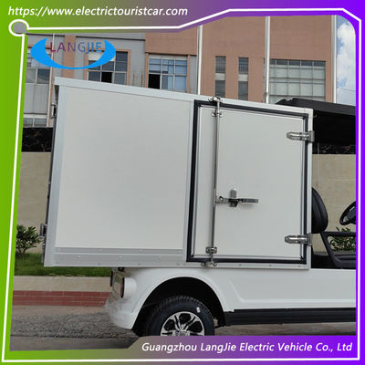 Warna Putih 2 Seat Electric Utility Buggy Electric Utility Golf Cart Untuk Hotel