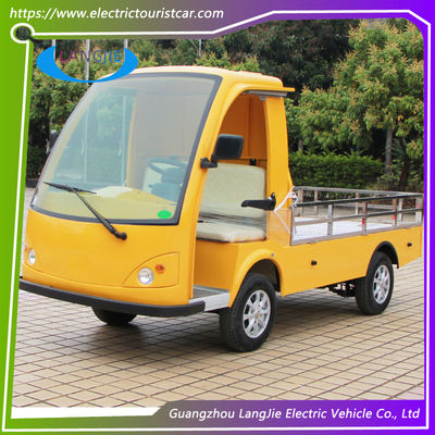 2 Seat Hotel Buggy Car AC Motor Electric Baggage Cart 48V Baterai bertenaga untuk parkir