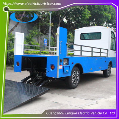 48V Electric Cargo 2 Seats Electric Transit Van AC 5KW Untuk Bandara