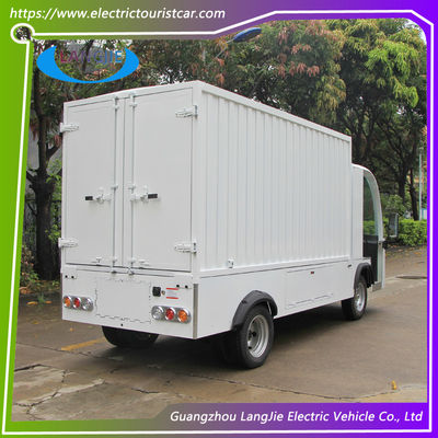 AC Motor Electric Cargo Vehicle 2 Seater Electric Cargo Van Untuk Barang Pemuatan 1200kg