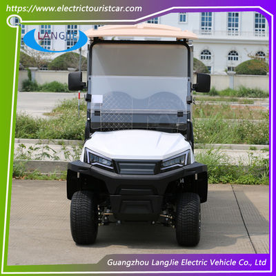 2 Orang Putih Mini Electric Cargo Truck Dengan Komposit Cargo Box 500kg 48v 4kw AC Motor