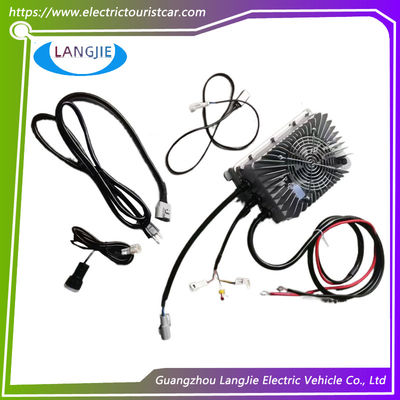 Electric Sightseeing Car 48V Charger Perbaikan Kendaraan Untuk Aksesoris Kereta Golf