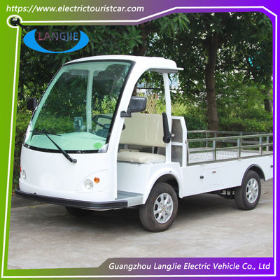 Hotel Buggy Car 2 Seat Kendaraan Pengangkutan Listrik AC 48V Motor Electric Transit Van