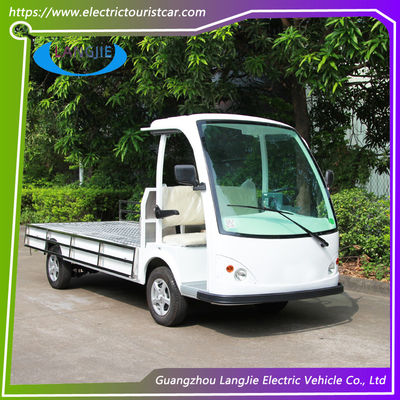 2 Seater Electric Hotel Buggy Car AC Electric Delivery Van Dengan Kargo 25km/H Untuk Pabrik