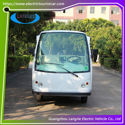 900KG Small Electric Cargo Van Airport Baggage Cart 4 Seat Dengan Sertifikat CE 48V Untuk Hotel