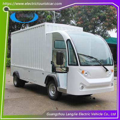2 Seater Electric Cargo Van Untuk Barang Pemuatan Dan Pengungkapan 900kg Mobil Barang Listrik
