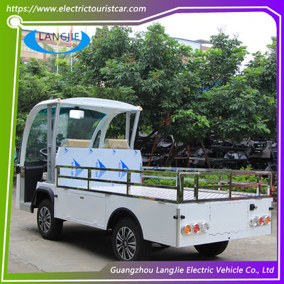 5KW Motor Kuat Penggerak Tangan Kiri Truk Mini Listrik 2 Kursi 1.2 Ton Kapasitas Pemuatan