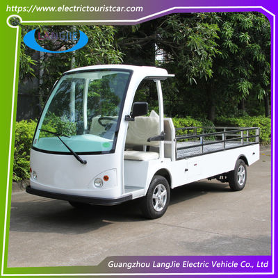 AC Motor Village Electric Baggage Cart 2 Seats Kendaraan Pengiriman Listrik Untuk Parkir