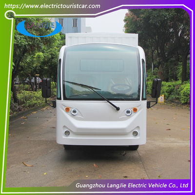 Harga yang bagus 2 Seat Electric Cargo Car AC Motor Electric Transit Van Untuk Hotel Buggy Car Dengan Pintu on line