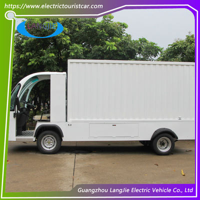 2 Seater 1200KG Mobil Bagasi Listrik Kecil AC Motor 72V Mobil Kargo Listrik Untuk Bandara