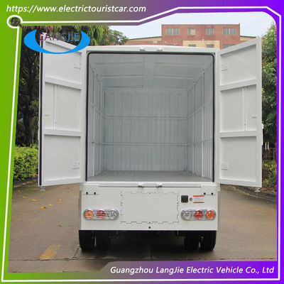 2 kursi Kendaraan Komersial Kargo AC Motor Electric Pick Up Truck mobil kargo listrik untuk hotel