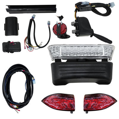 Golf Cart 48V LED Luxury Car Light Set Turn Signal High Beam untuk mobil Club