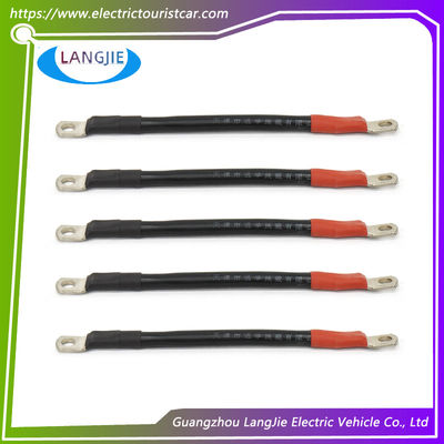 Golf Cart Wiring Cables Kit dengan 4 Gauge 7 PC AC DC Wire Cart Battery Connection Cable