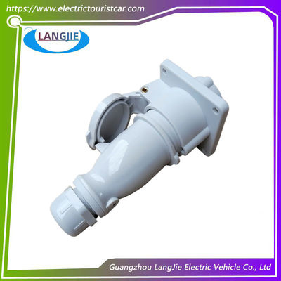 Tegangan Rendah 2P 220V 32A Marshell Electric Sightseeing Car Y-20 Power Plug And Socket IP44 Bus