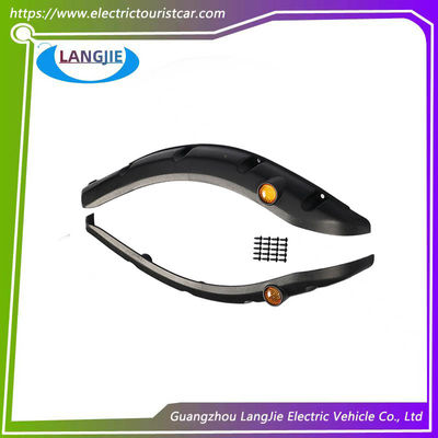 Hitam Hias Flat Noodles Anti-Tenturan Dan Scut Wheel alis CIub Mobil DS Golf Cart Bagian