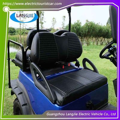 Club Car DS Golf Mobil Bagian Depan Cushion Double Diamond Pattern Seat Set Hitam Aksesoris