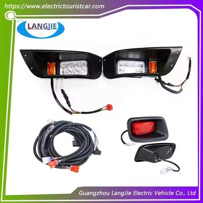 Ezgo TXT Golf Cart Kit Pencahayaan LED Dengan Lampu Depan Dan Aksesoris Lampu Belakang