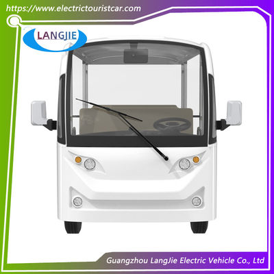 11 Kursi Kendaraan Listrik Berkecepatan Rendah 72V 7.5KW Mini Electric Sightseeing Car For Resort Car