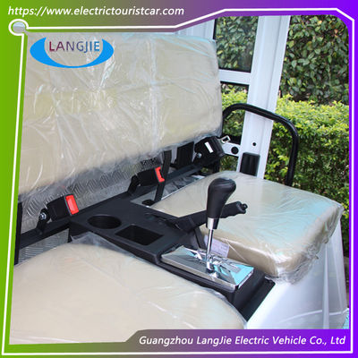2 kursi gerobak kargo 72V 7.5KW AC Motor Kereta bagasi listrik Kotak kargo untuk taman pabrik
