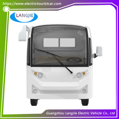 2 Penumpang 48V Electric Baggage Cart Dengan AC Motor Dan Cargo Box Kecepatan Rendah