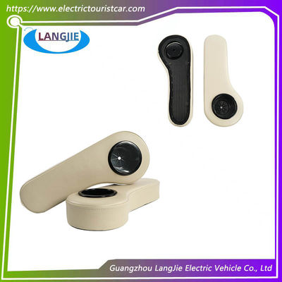 Club Car Golf Car Beige Armrest Set kursi belakang Bagian frame pendukung yang ditingkatkan