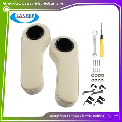 Club Car Golf Car Beige Armrest Set kursi belakang Bagian frame pendukung yang ditingkatkan