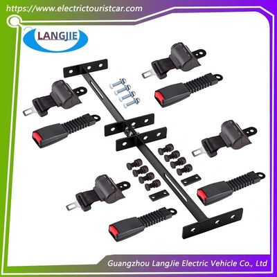 Golf Cart EZGO TXT Universal Adjustable Seat Belt Dan Bracket Kit