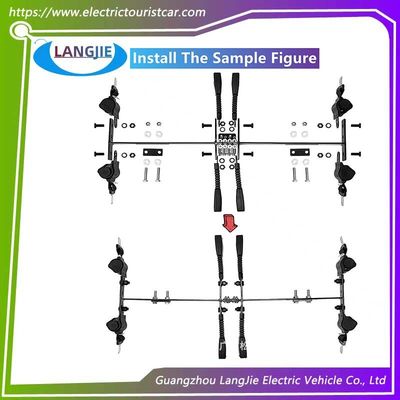 EZGO TXT Golf Club Car Seat Belt Kit Dengan Bracket