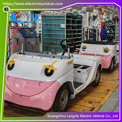 2 Seater 48V Motor Controller Electric Golf Cart Untuk Taman Bandara
