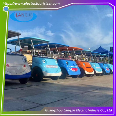 2 Seat Electric Golf Car 15% Kemampuan Mendaki Beban 48V MOTOR Controller Electric Car