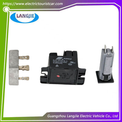 Golf Cart Diode Thermal Circuit Breaker SLCH-48VDC-SL-A Relay Three In One Club Bagian Otomotif