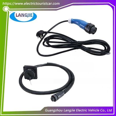 EXCAR Charger Plug And Connection Socket 220V Golf Cart Bagian