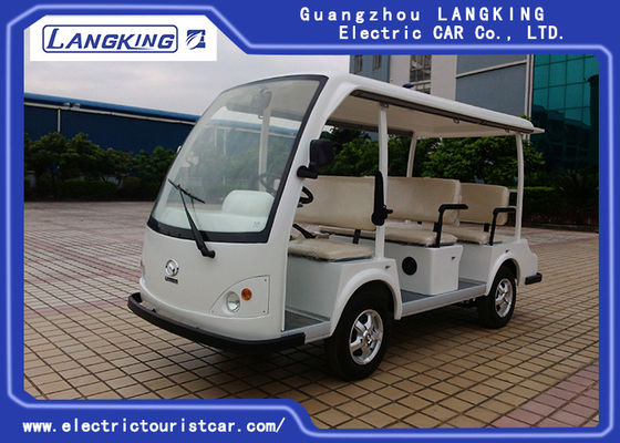 48V Motor DC Mini Mobil Wisata Listrik 8 Kursi Memuat 640KGS Ringan