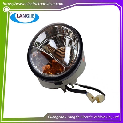 Four Wheel Electric Sightseeing Car Patrol Car Marshell Lamp Kabut Depan