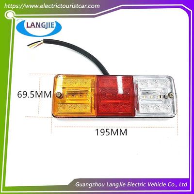 Marshell Tricolor Cahaya Anti-Kollision Bumper Untuk Mobil Wisata Listrik Dan Mobil Patroli