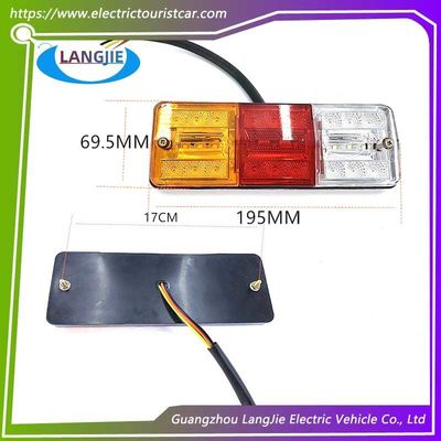 Lampu Belakang Bumper Belakang Marshell Digunakan Untuk Mobil Wisata 4 Roda Listrik Dan Mobil Patroli