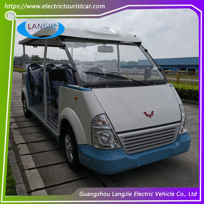 Mobil Wisata Gas Ramah Lingkungan Hijau 11 Kursi Mobil Klub Kereta Golf Gas Untuk Resort