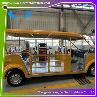5 Seater GasTourist Car Mini Tour Bus Kemampuan Mendaki Untuk Rumah Sakit
