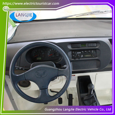 72v Electric Shuttle Car 8 ~ 10h Isi Ulang Waktu High Impact Fiber Glass Tubuh &amp; Atap